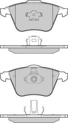 4U Autoparts 37714VL - Brake Pad Set, disc brake car-mod.net