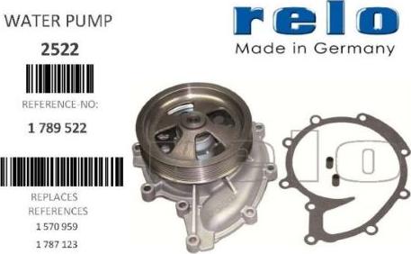 ETG Automotive 02.04.20.248278 - Water Pump car-mod.net