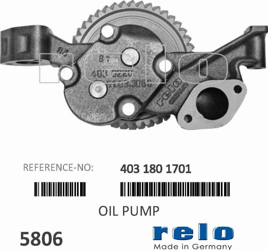 ETG Automotive 02.01.18.201326 - Oil Pump car-mod.net