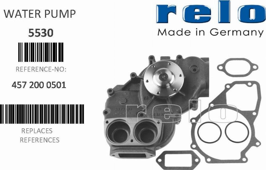 ETG Automotive 02.01.20.220018 - Water Pump car-mod.net