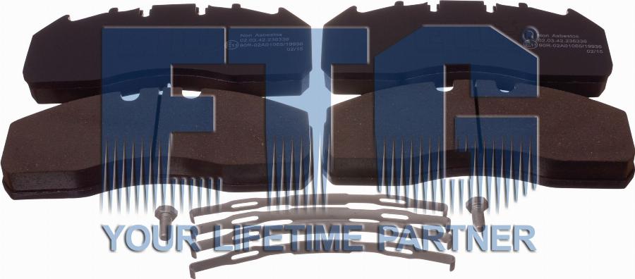 ETG Automotive 02.03.42.236336 - Brake Pad Set, disc brake car-mod.net