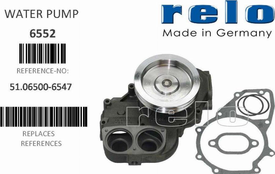 ETG Automotive 02.02.06.232309 - Water Pump car-mod.net