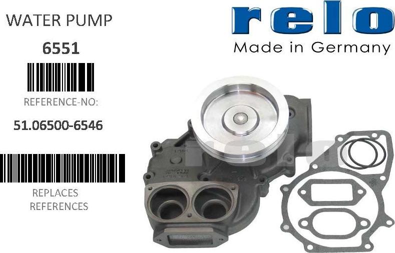 ETG Automotive 02.02.06.228965 - Water Pump car-mod.net