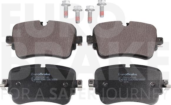 Eurobrake 55022247140 - Brake Pad Set, disc brake car-mod.net