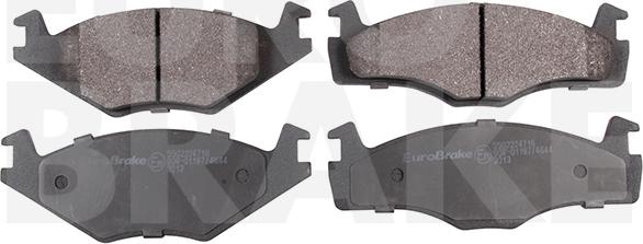 Eurobrake 5502224716 - Brake Pad Set, disc brake car-mod.net