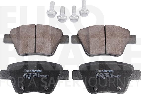 Eurobrake 55022247101 - Brake Pad Set, disc brake car-mod.net