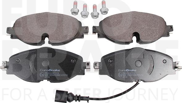 Eurobrake 55022247113 - Brake Pad Set, disc brake car-mod.net