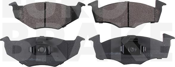 Eurobrake 5502224733 - Brake Pad Set, disc brake car-mod.net