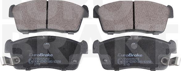 Eurobrake 5502225213 - Brake Pad Set, disc brake car-mod.net