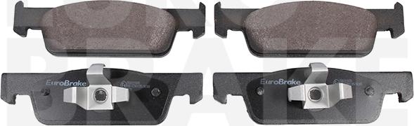 Eurobrake 5502223970 - Brake Pad Set, disc brake car-mod.net