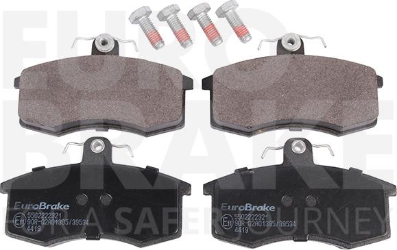 Eurobrake 5502222321 - Brake Pad Set, disc brake car-mod.net