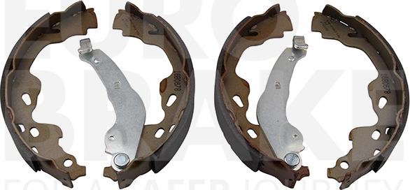 Eurobrake 58492745705 - Drum Brake Shoe Set car-mod.net