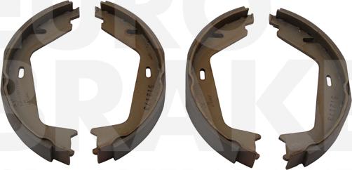 Eurobrake 58492748733 - Brake Shoe Set, parking brake car-mod.net