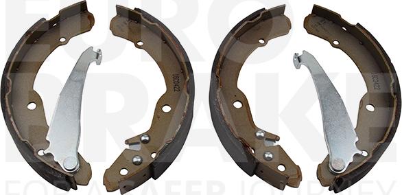 Eurobrake 58492743631 - Drum Brake Shoe Set car-mod.net