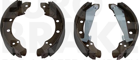 Eurobrake 58492747345 - Drum Brake Shoe Set car-mod.net