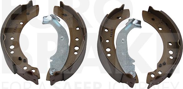 Eurobrake 58492719691 - Drum Brake Shoe Set car-mod.net