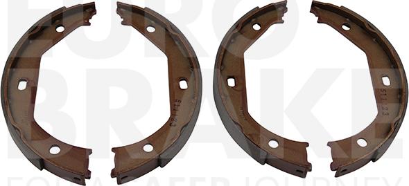 Eurobrake 58492715638 - Brake Shoe Set, parking brake car-mod.net