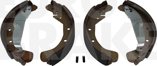 Eurobrake 58492736589 - Drum Brake Shoe Set car-mod.net