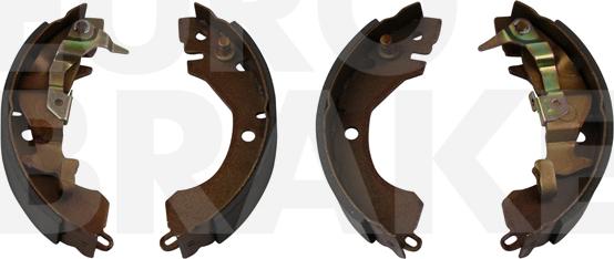 Eurobrake 58492730416 - Drum Brake Shoe Set car-mod.net
