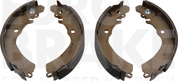 Eurobrake 58492730568 - Drum Brake Shoe Set car-mod.net