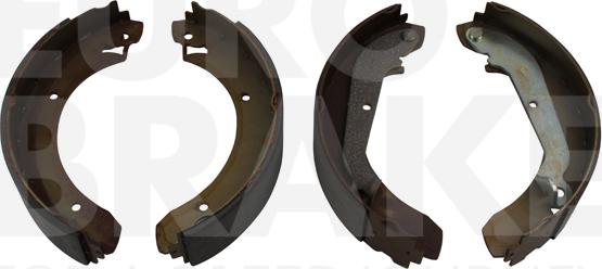 Eurobrake 58492725391 - Drum Brake Shoe Set car-mod.net