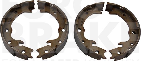 Eurobrake 58492726650 - Drum Brake Shoe Set car-mod.net