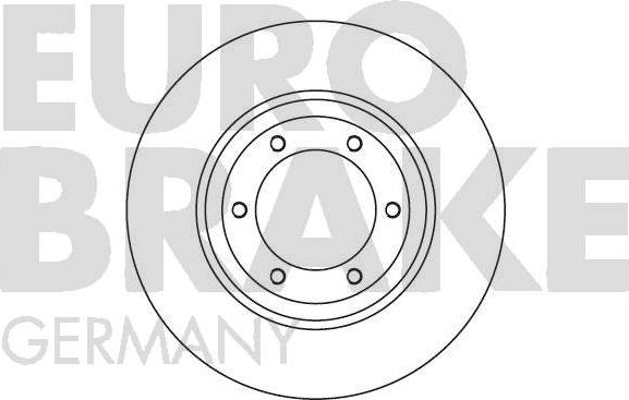 Eurobrake 5815201401 - Brake Disc car-mod.net