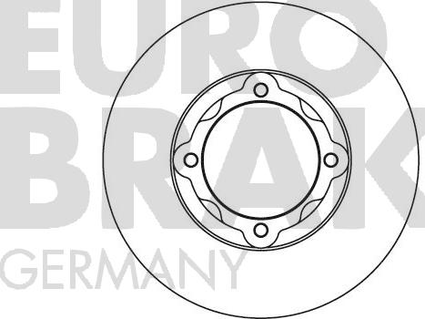 Eurobrake 5815203001 - Brake Disc car-mod.net