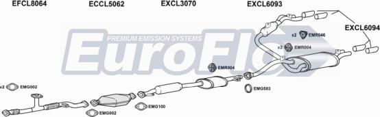 EuroFlo CLGTO30 4004 - Exhaust System car-mod.net