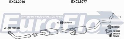 EuroFlo CLL3025D 7001C - Exhaust System car-mod.net
