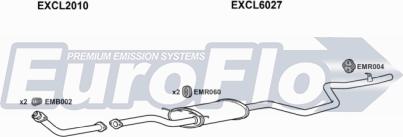 EuroFlo CLL3025D 7001D - Exhaust System car-mod.net