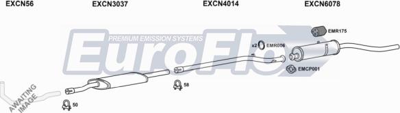 EuroFlo CNCX20 2001 - Exhaust System car-mod.net