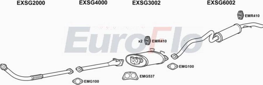EuroFlo SGMUS29D 3004A00 - Exhaust System car-mod.net