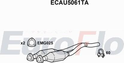 EuroFlo ECAU5061TA - Catalytic Converter car-mod.net