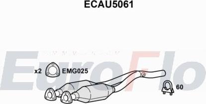 EuroFlo ECAU5061 - Catalytic Converter car-mod.net