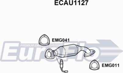 EuroFlo ECAU1127 - Catalytic Converter car-mod.net