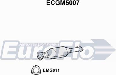 EuroFlo ECGM5007 - Catalytic Converter car-mod.net