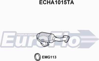EuroFlo ECHA1015TA - Catalytic Converter car-mod.net
