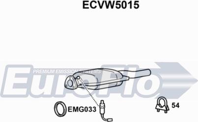 EuroFlo ECVW5015 - Catalytic Converter car-mod.net