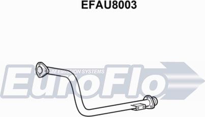 EuroFlo EFAU8003 - Exhaust Pipe car-mod.net