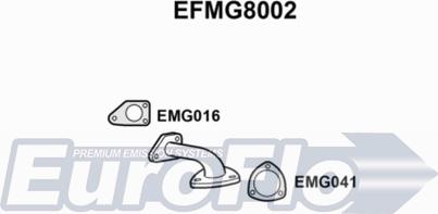 EuroFlo EFMG8002 - Exhaust Pipe car-mod.net