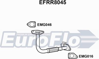 EuroFlo EFRR8045 - Exhaust Pipe car-mod.net