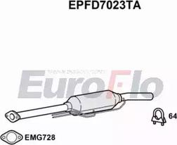 EuroFlo EPFD7023TA - Soot / Particulate Filter, exhaust system car-mod.net