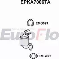 EuroFlo EPKA7006TA - Soot / Particulate Filter, exhaust system car-mod.net
