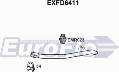 EuroFlo EXFD6411 - End Silencer car-mod.net