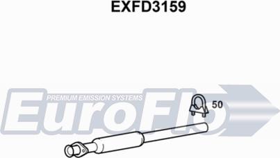 EuroFlo EXFD3159 - Middle Silencer car-mod.net