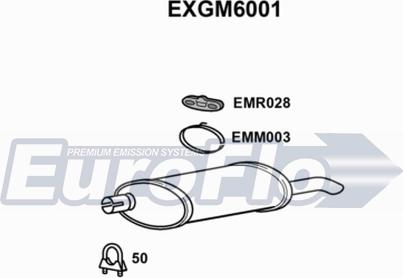 EuroFlo EXGM6001 - End Silencer car-mod.net