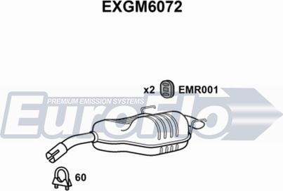 EuroFlo EXGM6072 - End Silencer car-mod.net