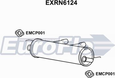 EuroFlo EXRN6124 - End Silencer car-mod.net