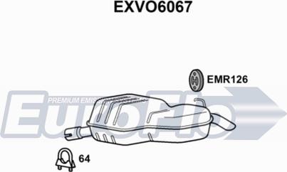EuroFlo EXVO6067 - End Silencer car-mod.net